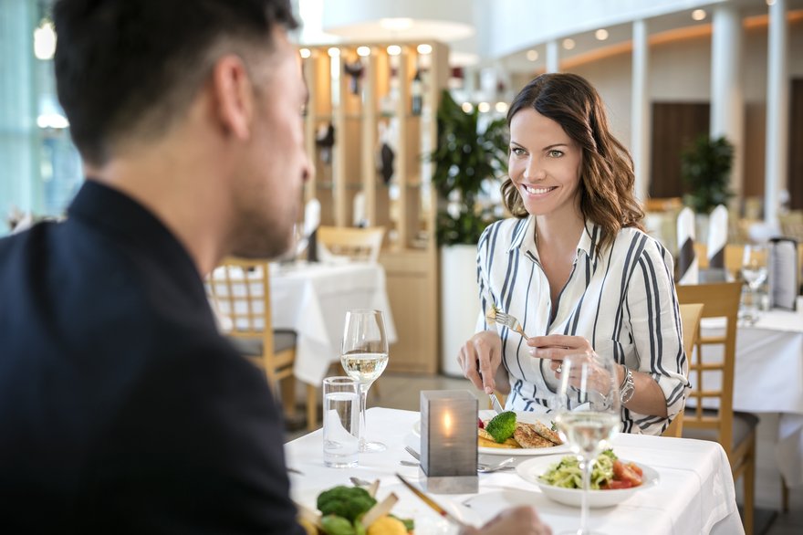 Essen im Restaurant im Vitalhotel Bad Radkersburg Essen im Restaurant im Vitalhotel Bad Radkersburg