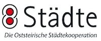 8 Städtegutschein - Die Oststeirische Städtekooperation Logo 8 Städtegutschein - Die Oststeirische Städtekooperation Logo