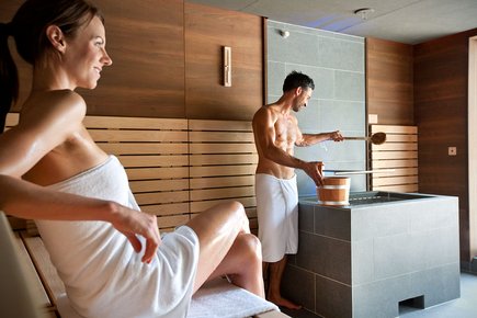 Entspannende Sauna im Vitalhotel der Parktherme Entspannende Sauna im Vitalhotel der Parktherme