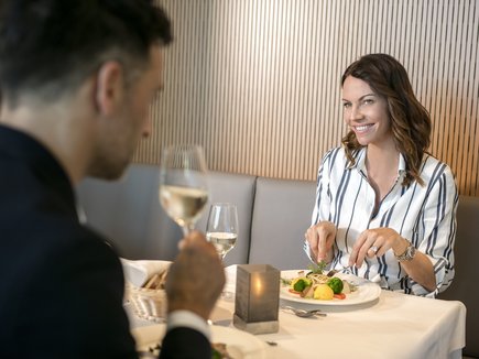 Abendessen im Restaurant Fontäne in Bad Radkersburg Abendessen im Restaurant Fontäne in Bad Radkersburg
